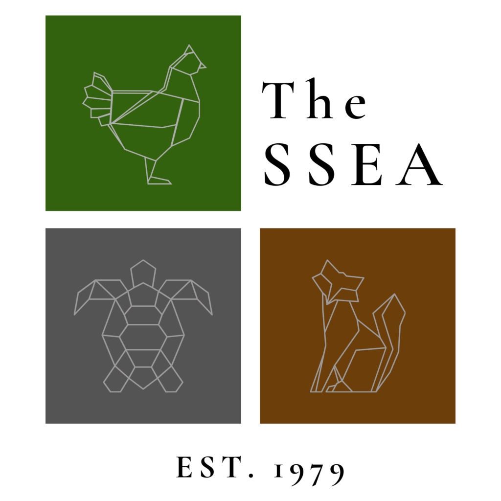 The Society for the Study of Ethics and Animals logo
